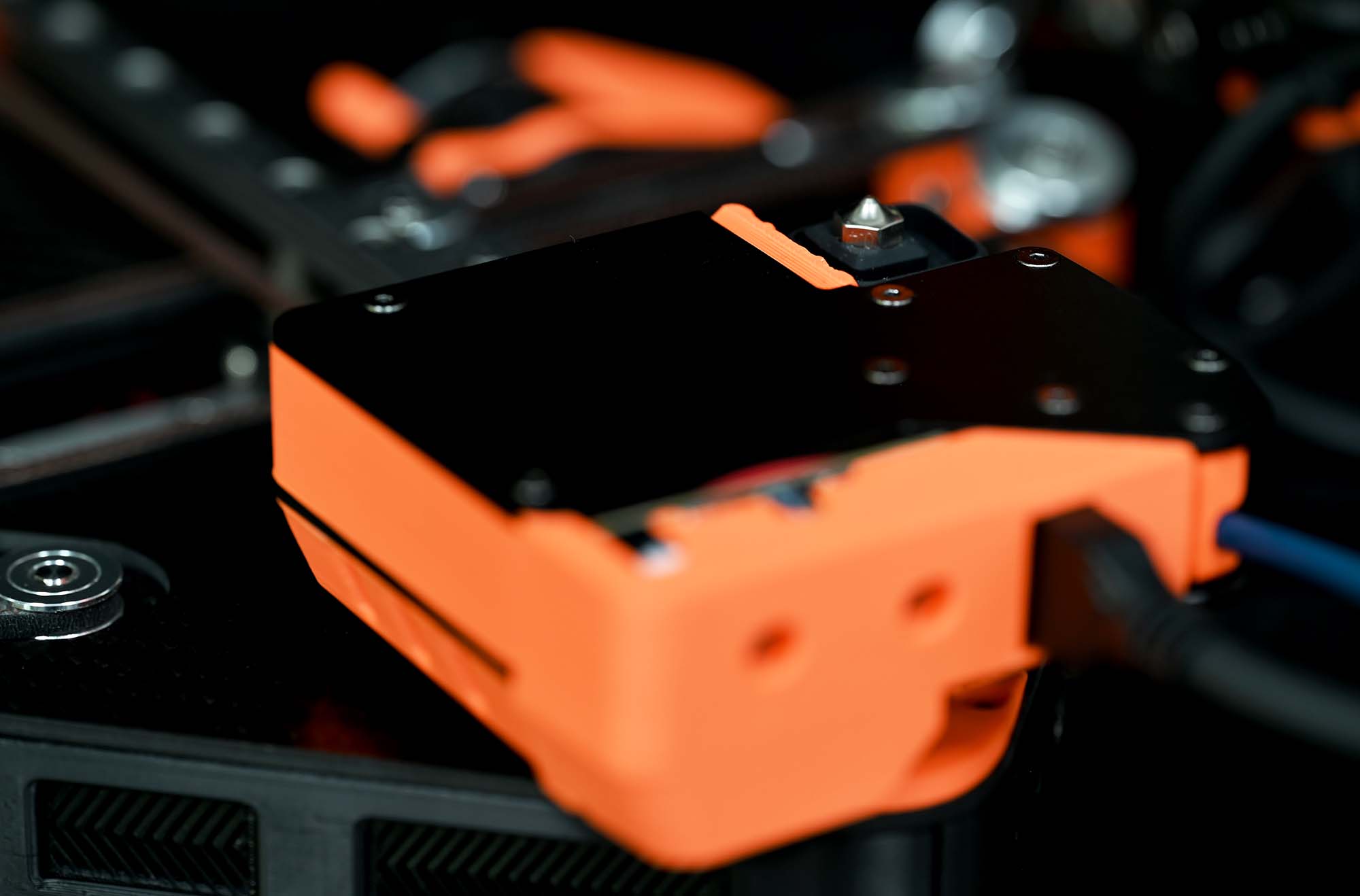 Positron printer detail