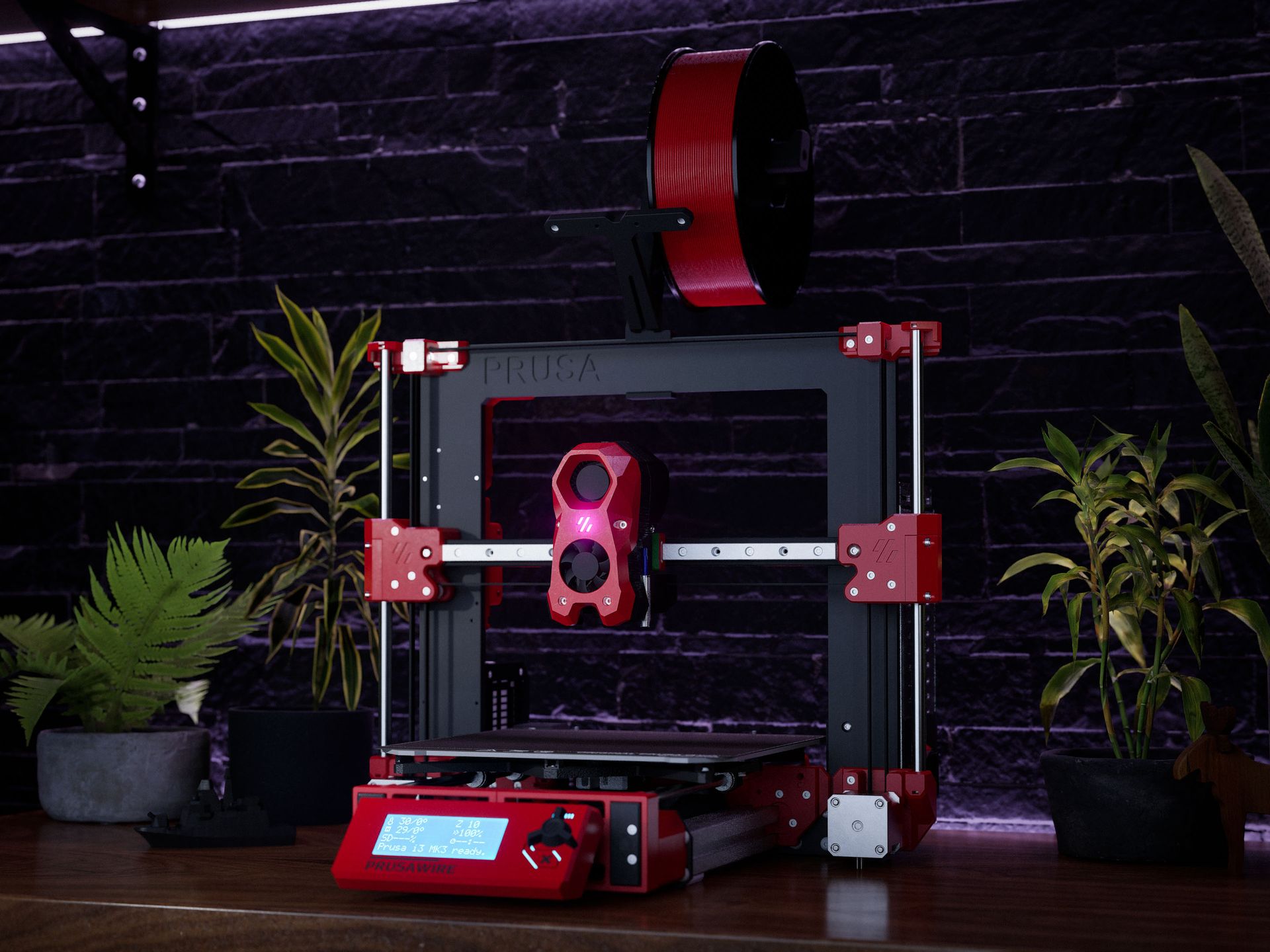 Prusawire rendering